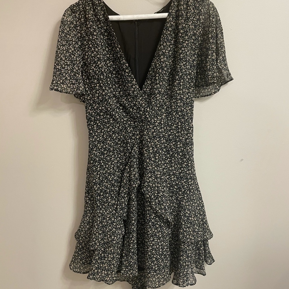 Floral Ruffled Dress